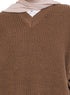Wood Cut Belt Pullover - Khotwh